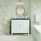 James Martin Vanities 36'' Vanity, Bright White w/ 3 CM Parisien Bleu Quartz Top 485-V36-BW-3PBL - alternate 3